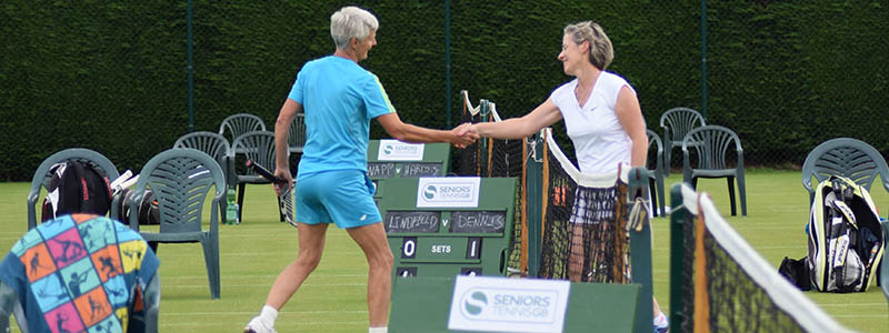 2017 Seniors Tennis GB Grass Court Championships at East Gloucestershire Tennis Club