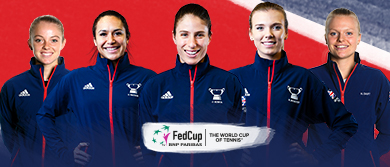 Great Britain's Fed Cup Team